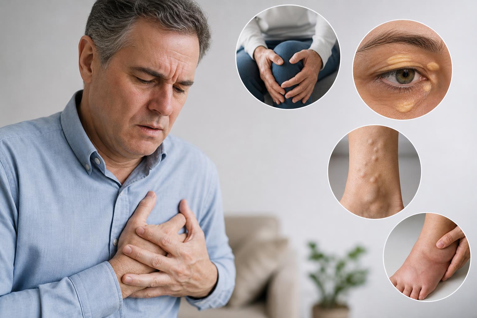 4 sinais de colesterol alto que você não deve ignorar