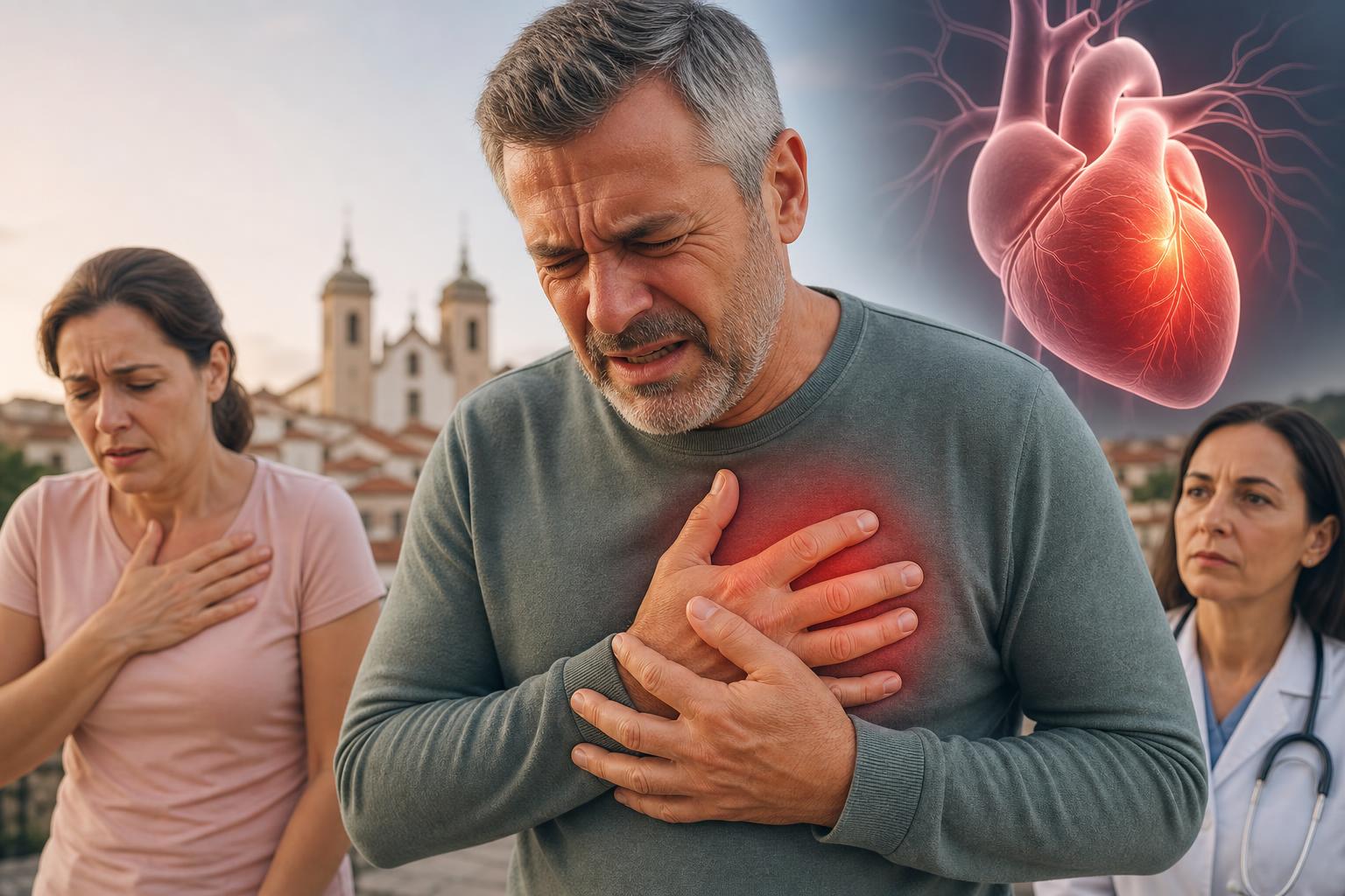 Angina x infarto: como identificar sintomas antes do pior em Bragança