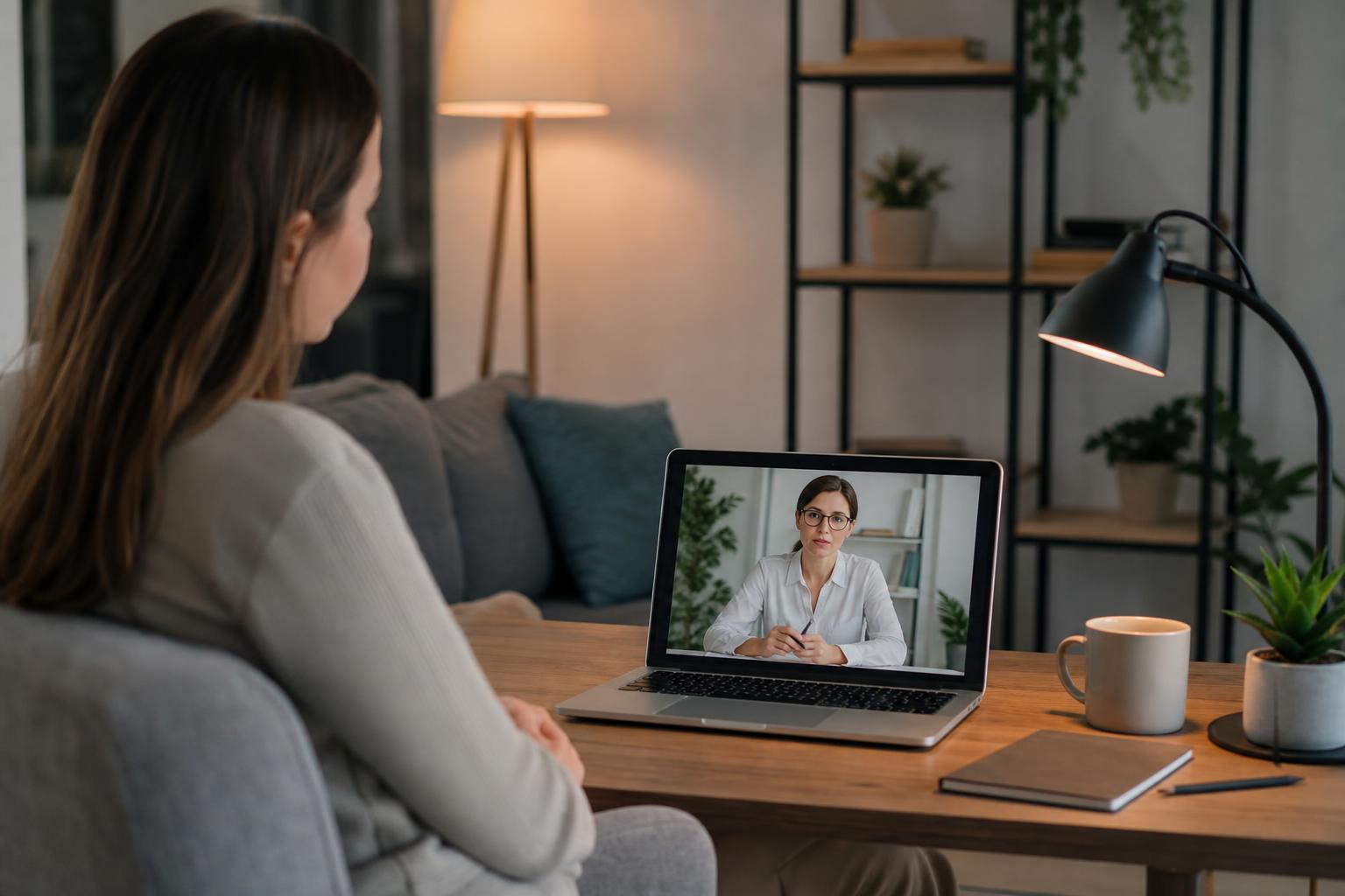 Como a psiquiatria online trata ansiedade e depressão