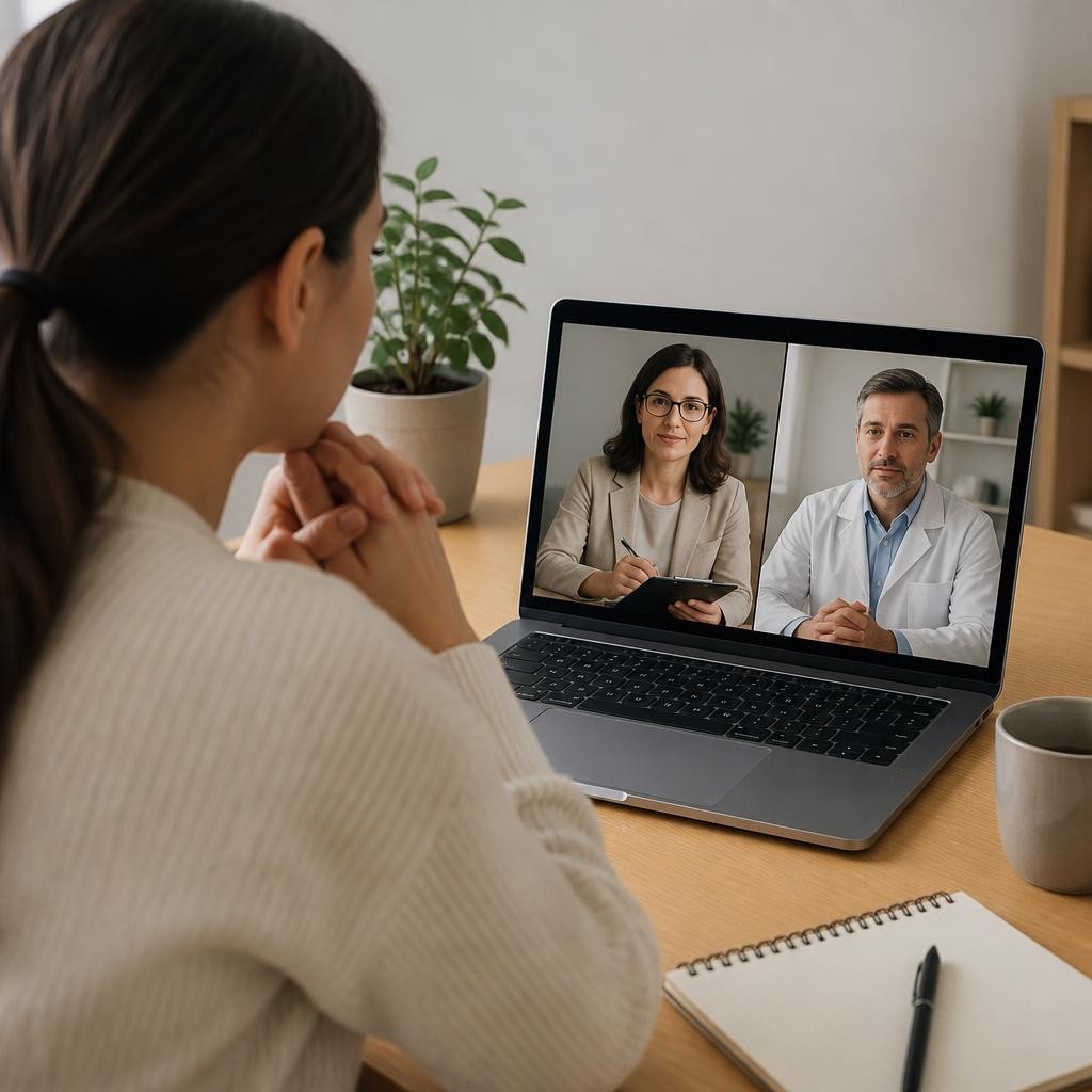 Como a combinação de psiquiatria e psicologia online melhora o tratamento da ansiedade