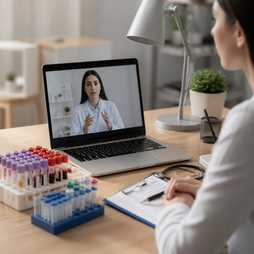 Quais exames complementares podem ser solicitados em psiquiatria online?