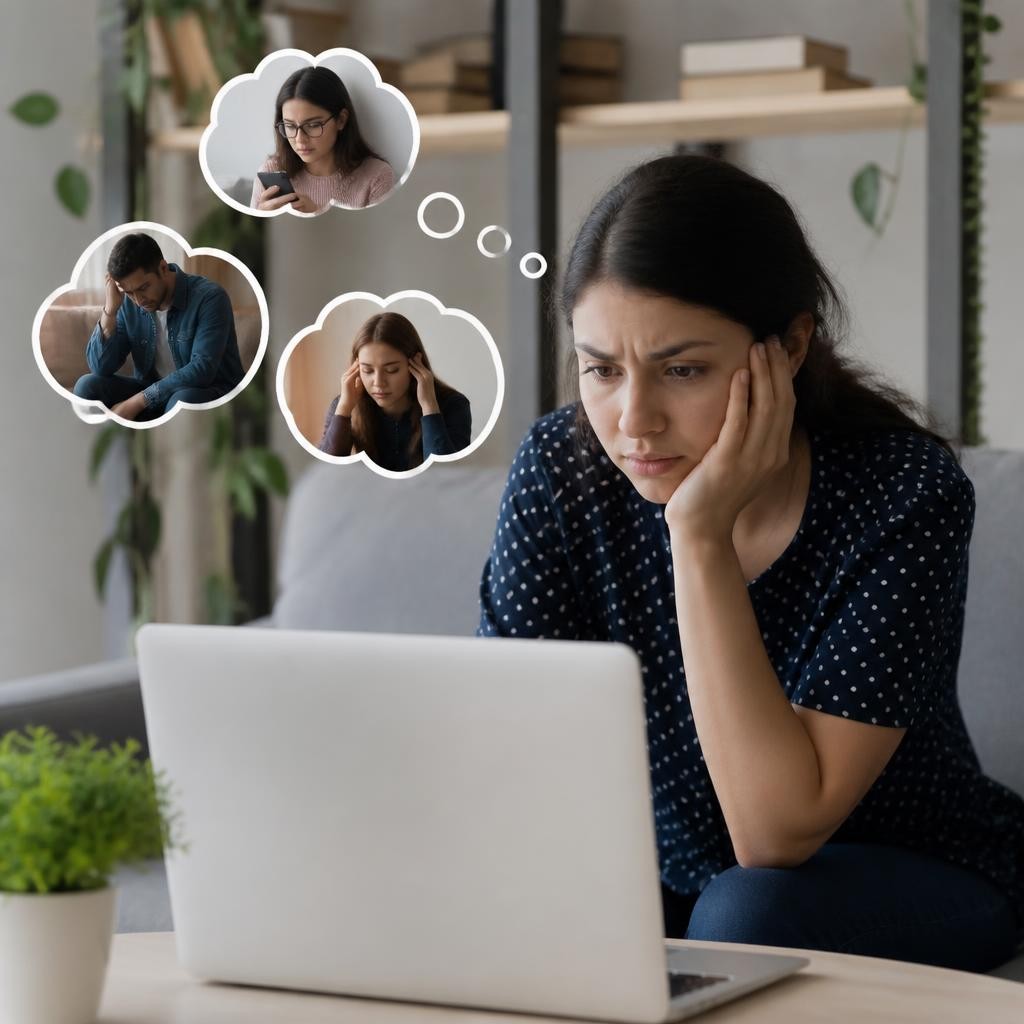 Quais são os mitos comuns sobre tratamento de ansiedade online?