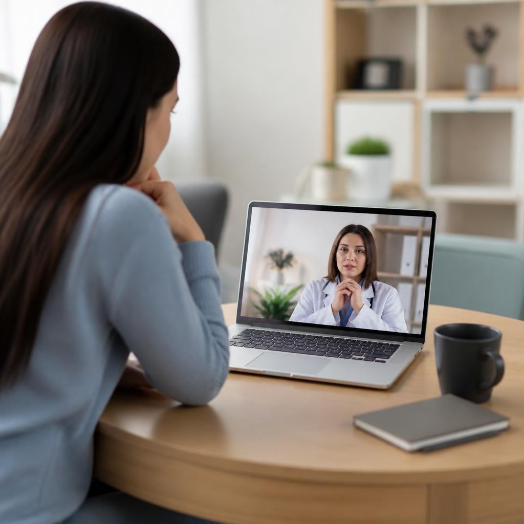 Quais são os protocolos de segurança em consultas de psiquiatria online?
