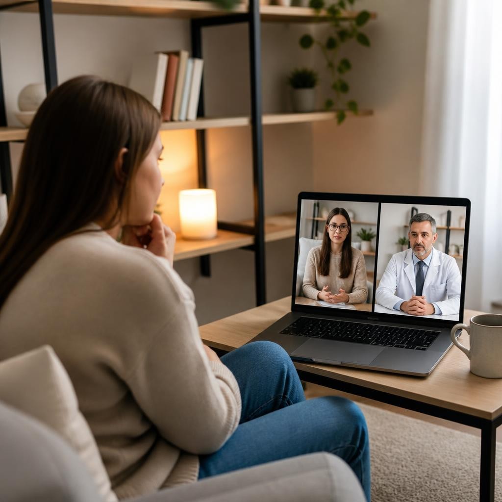 Quais são os benefícios da combinação de psicologia e psiquiatria online no tratamento da depressão?