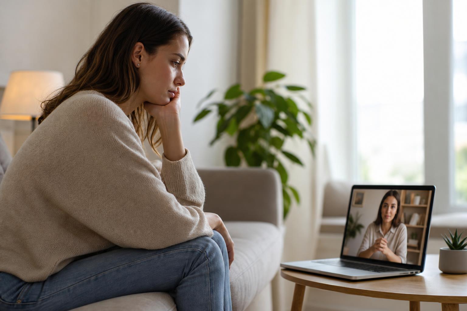 Como saber se preciso de terapia online para ansiedade feminina?