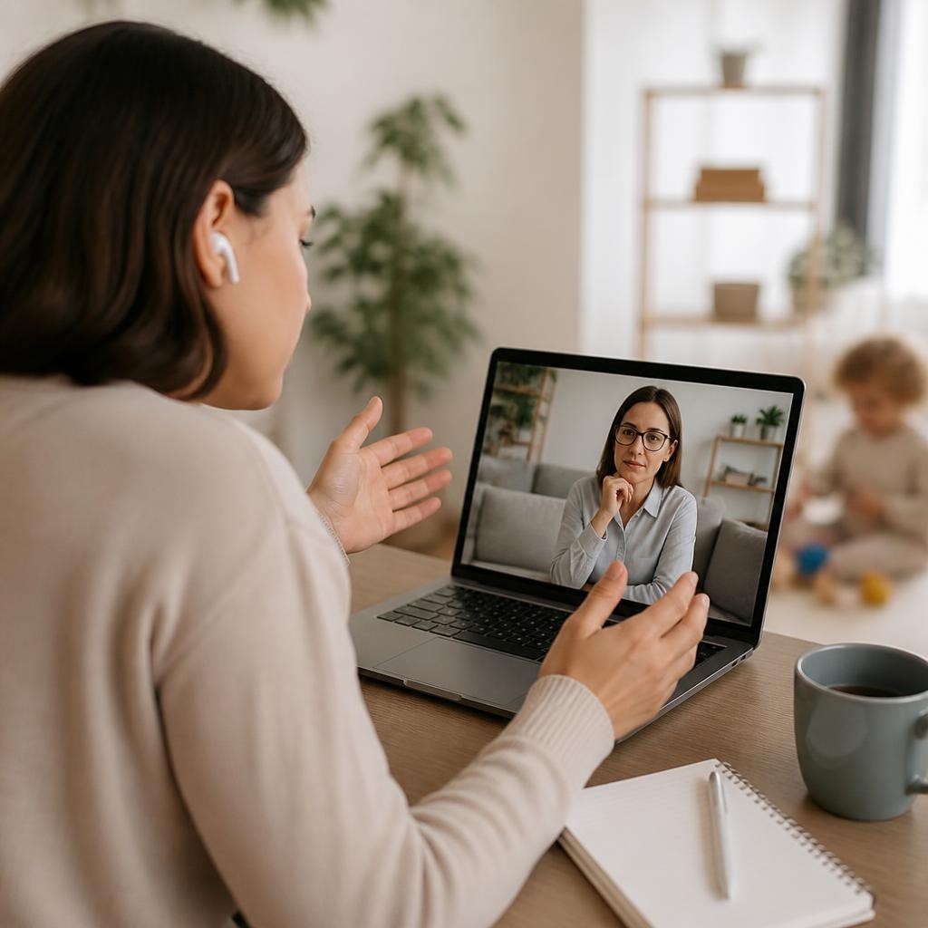 Como a terapia online pode ajudar mulheres a lidar com a culpa na maternidade