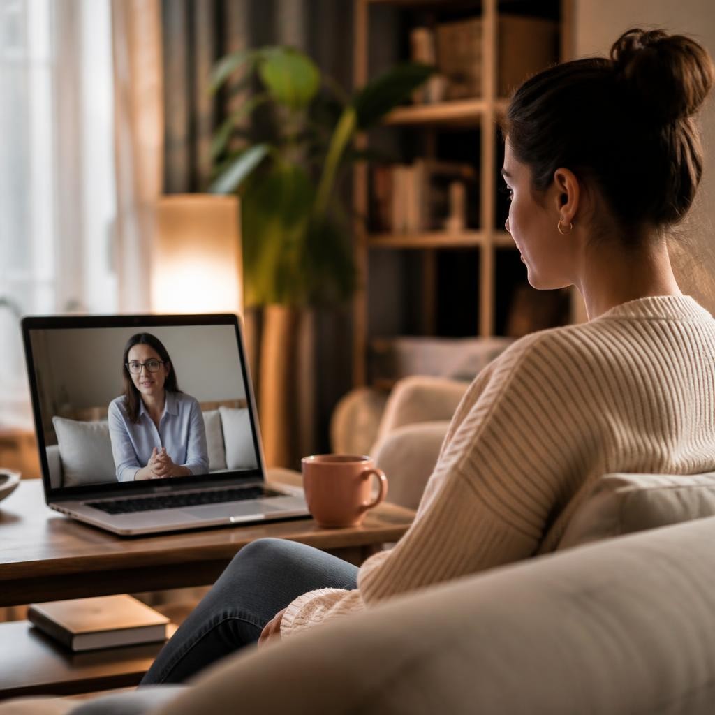 Como a psicoterapia online pode ajudar mulheres a superar o medo de se expressar emocionalmente