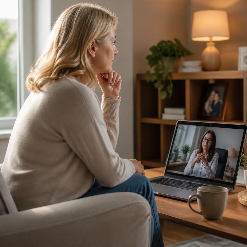 Como a terapia online pode ajudar mulheres a lidar com a síndrome do ninho vazio