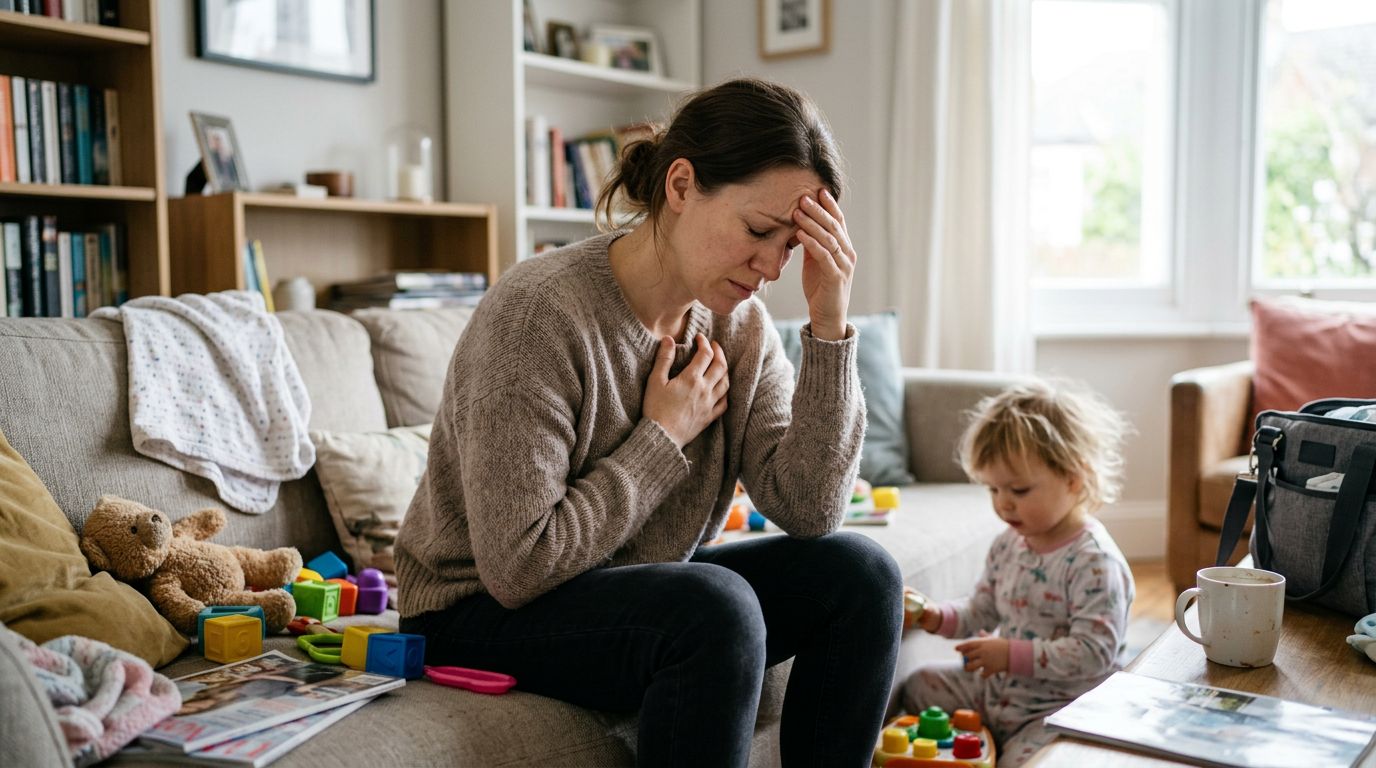 5 sinais de que sua ansiedade está afetando a maternidade