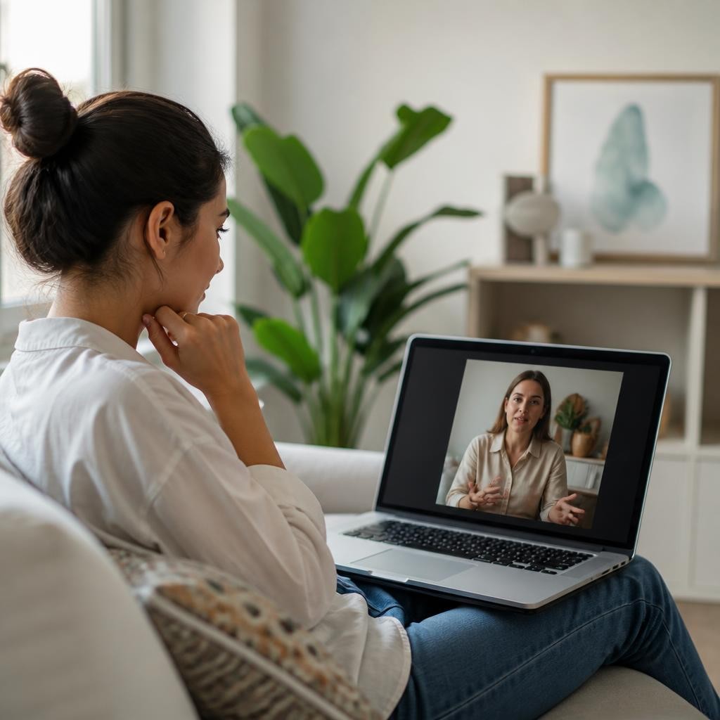 Como a psicoterapia online auxilia mulheres a desenvolverem resiliência emocional